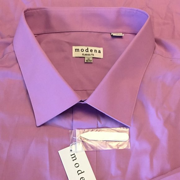 MODENA Classic Fit Button Front Shirt   |    NWT! - Picture 4 of 11